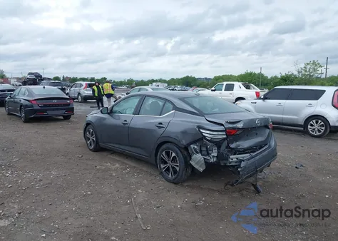 2023 Nissan Sentra Sv Xtronic Cvt from USA, damaged, VIN 3N1AB8CVXPY240857